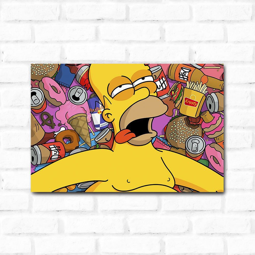 Placa Decorativa Simpsons 1