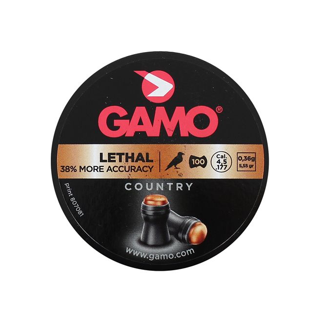 Chumbinho Gamo Lethal 4.5mm 100un