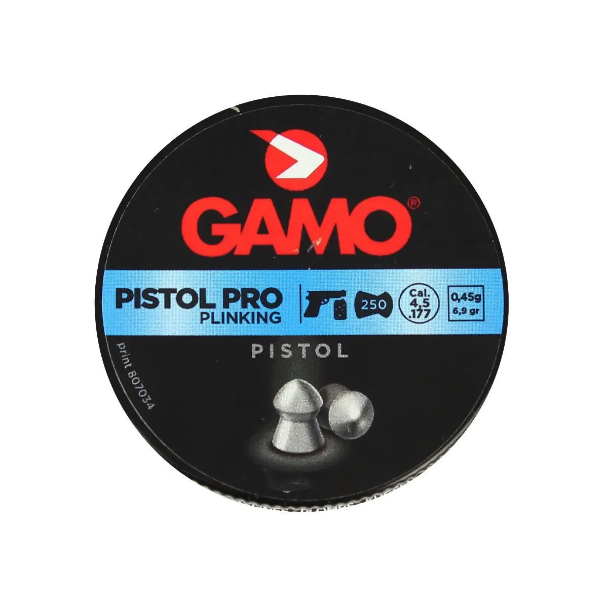 Chumbinho Gamo Pistol Pro Plinking 4.5mm 250Un.
