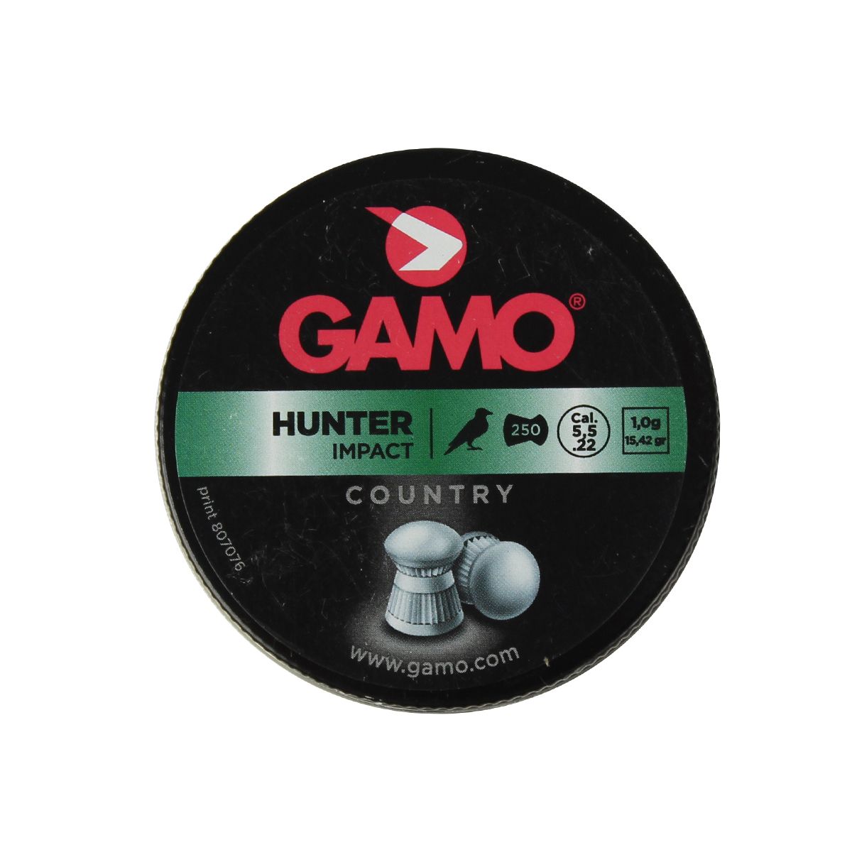 Chumbinho Hunter Impact Gamo 5.5mm 250un. 