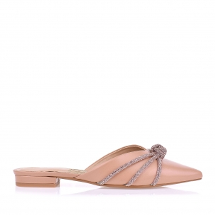 Flat New Couro Nude