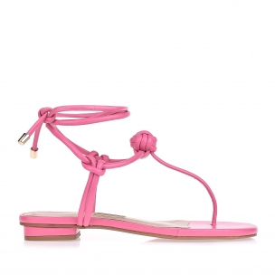 Flat New Couro Pink