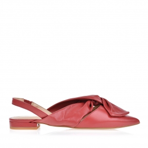 Flat New Couro Scarlet