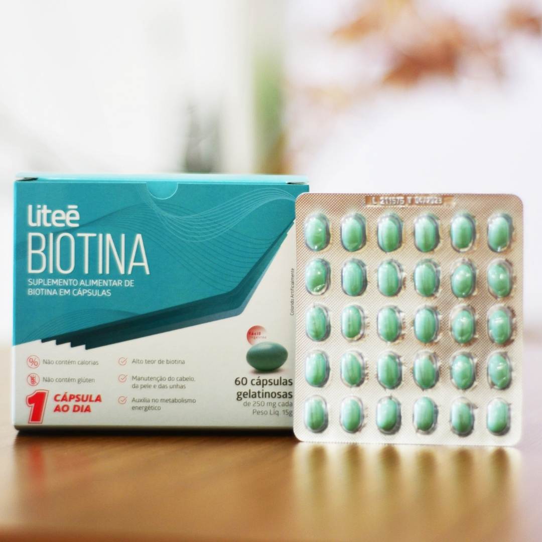 Biotina Litee 60 Cápsulas Gelatinosas