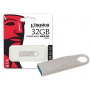 Pen Drive USB 3.0 Kingston DTSE9G2/32GB Datatraveler SE9 G2 32GB Prata