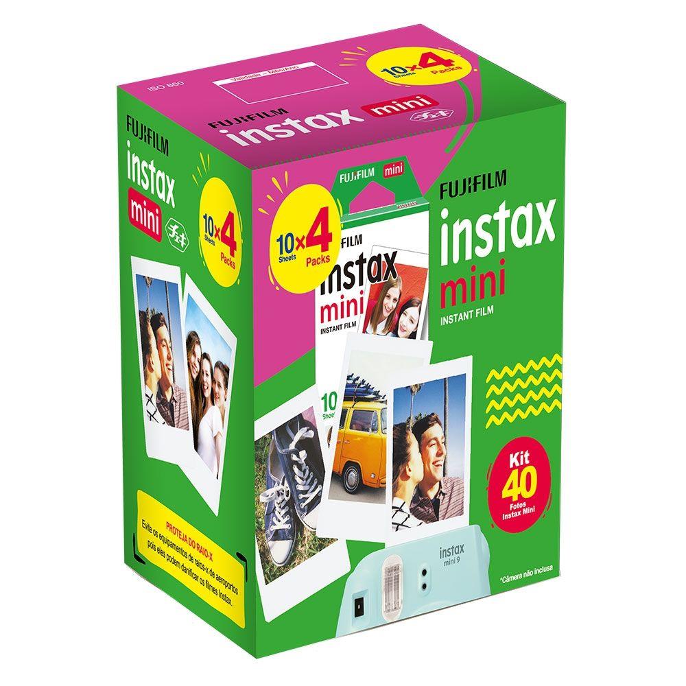 Kit Filme INSTAX Mini 40 Fotos Fujifilm