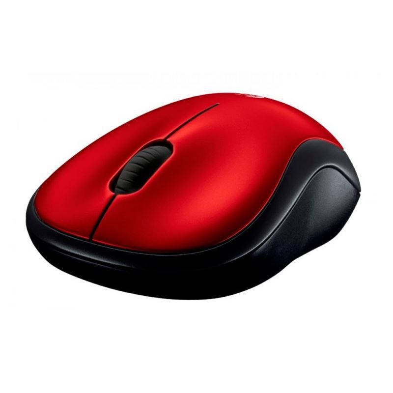 Mouse Mini sem Fio RC/NANO M185 Vermelho Logitech