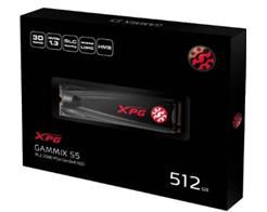 SSD ADATA XPG Gammix S5 512GB M.2 Pcie - AGAMMIXS5-512GT-C