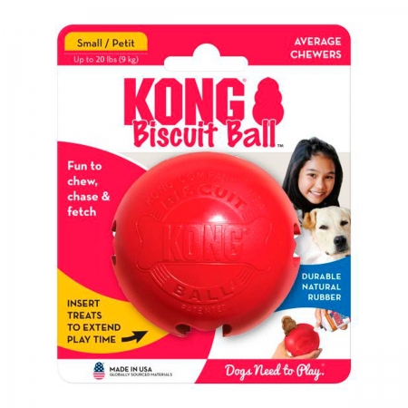 Bola Recheável Kong Biscuit Ball