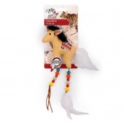 Brinquedo para Gatos AFP Dreams Catcher Cavalo Maluco Bege - Crazy Horse