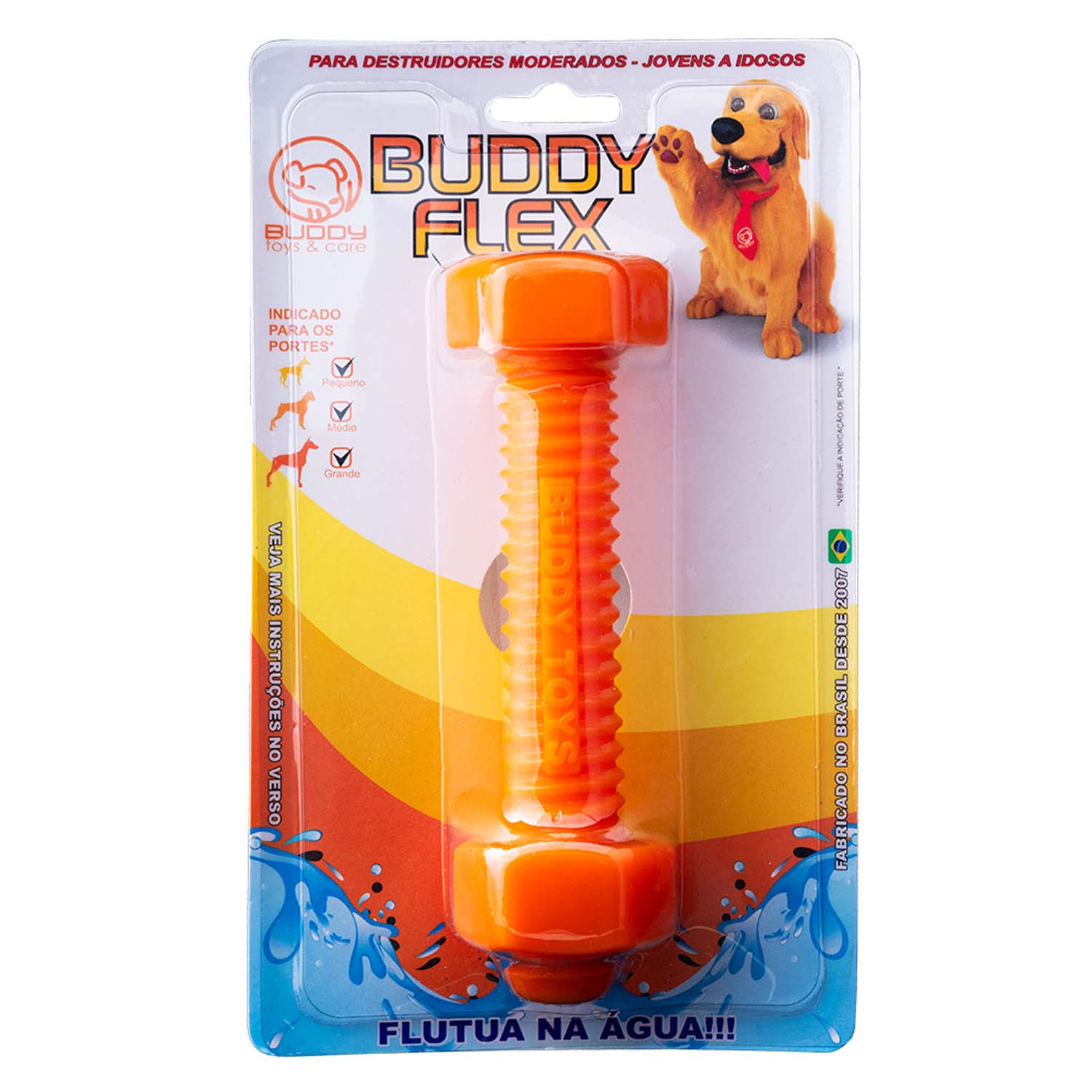 Brinquedo para Cachorro Buddy Toys Parafuso Flex