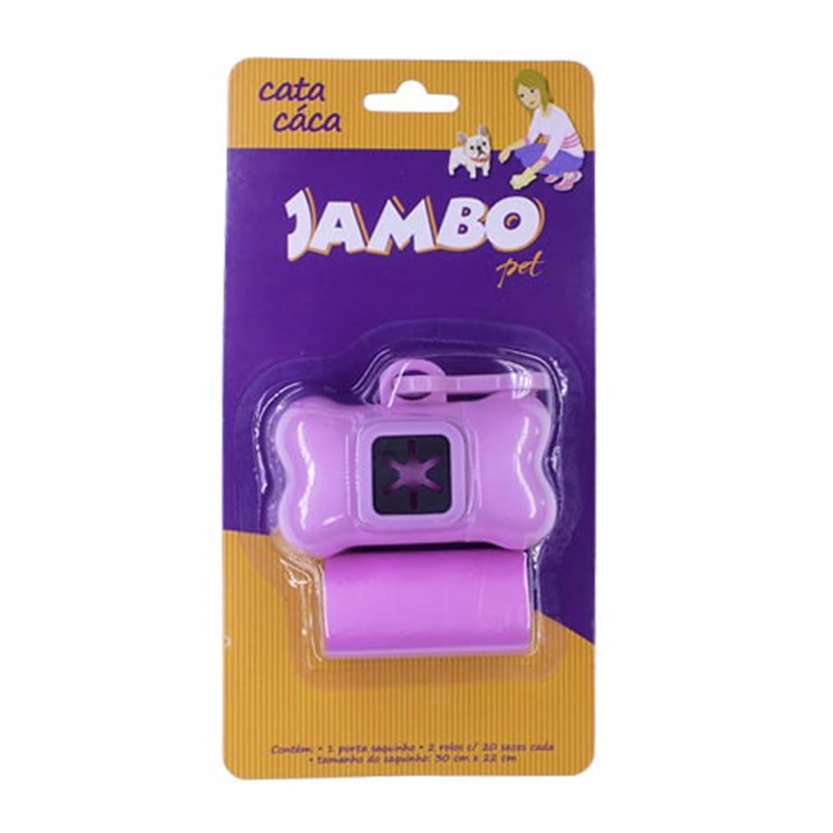 Conjunto Cata Caca Basic Jambo Pet Rosa