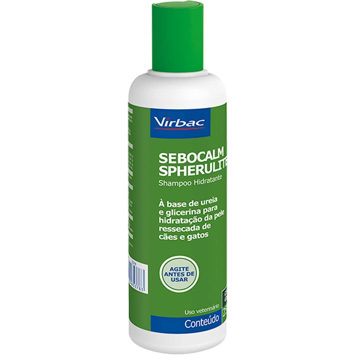 Sebocalm Spherulites Shampoo Virbac para Cães e Gatos 250 ml