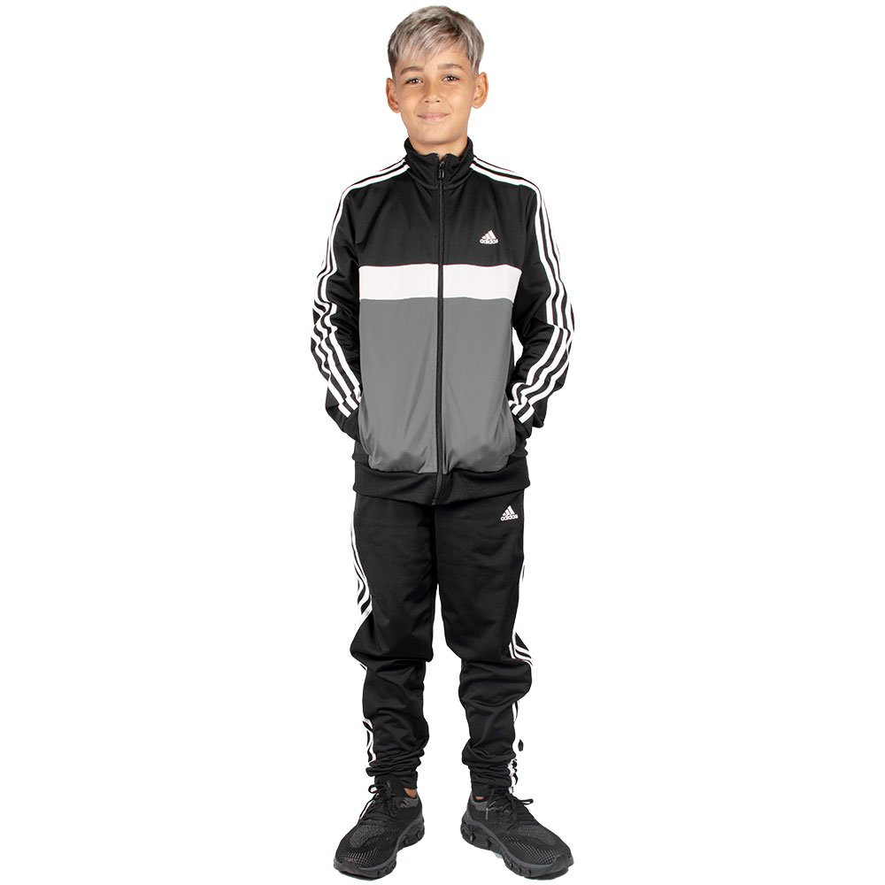 Agasalho Adidas Essentials 3-stripes Tibério Infantil
