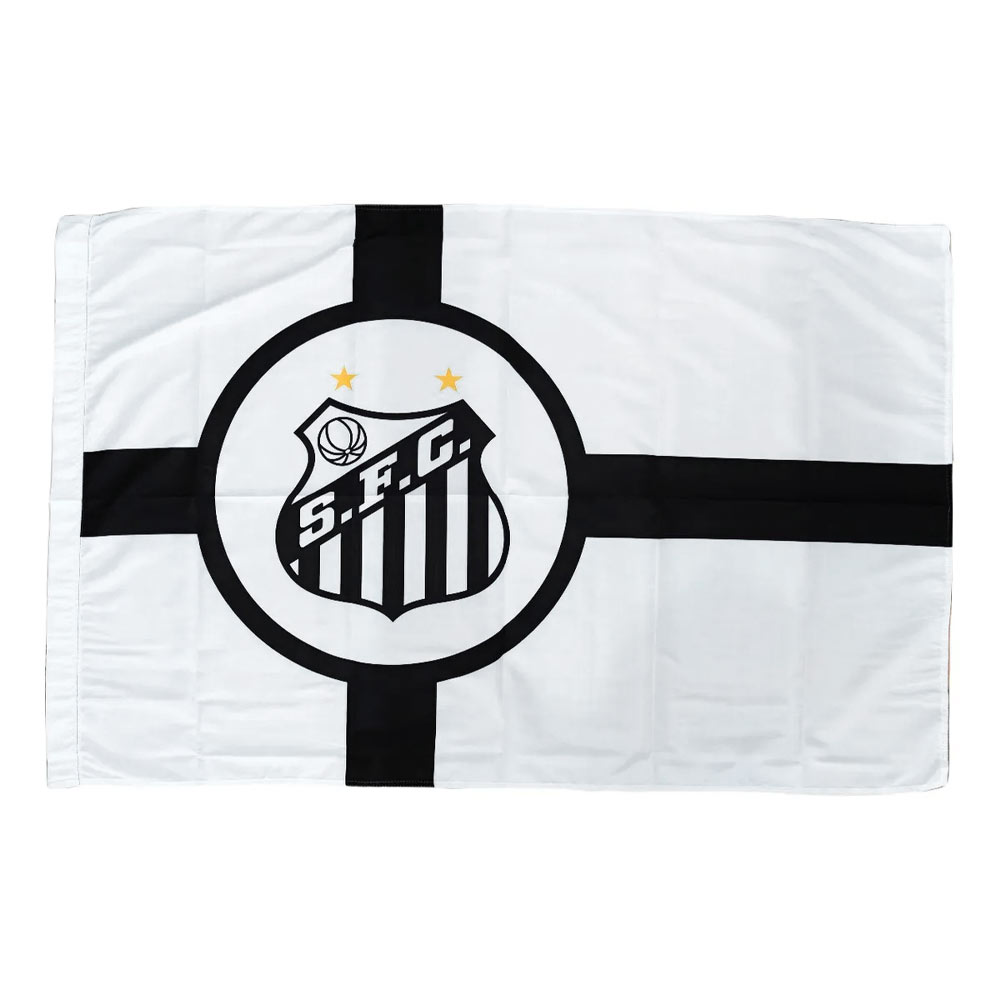 Bandeira Oficial Santos 2 Panos - Sportime