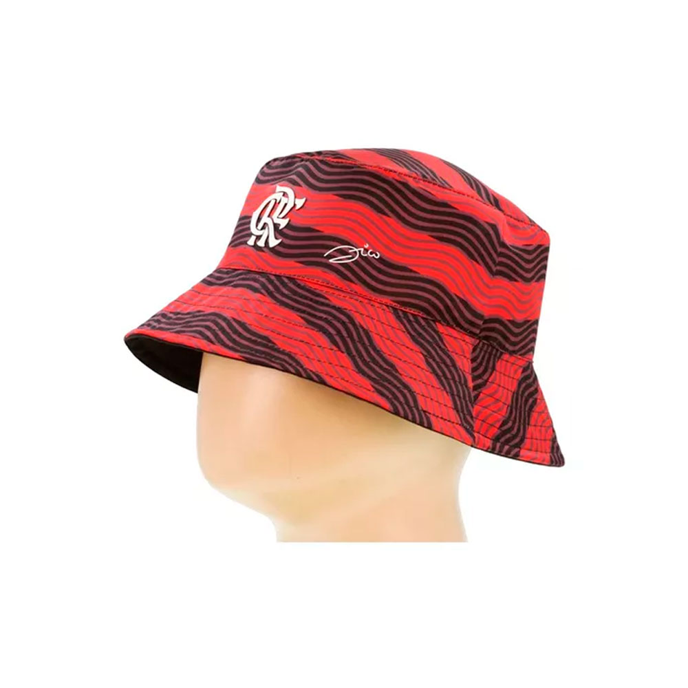 Bucket Flamengo Zico Hat Dupla Face