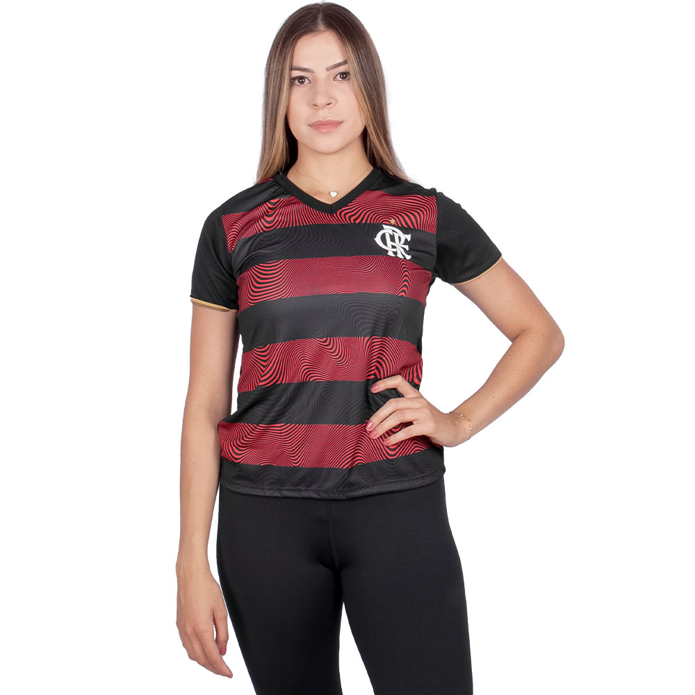 Camisa Flamengo Brains Feminina  - Sportime