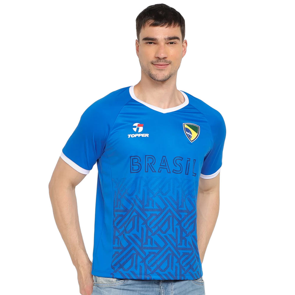 Camisa Topper Brasil II Azul
