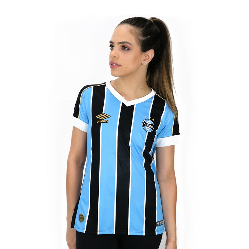 Camisa Umbro Grêmio I 2019 Feminina