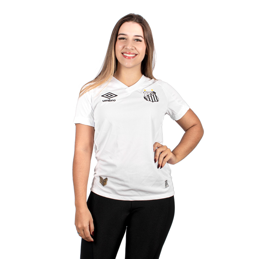 Camisa Umbro Santos I 2022 Feminina