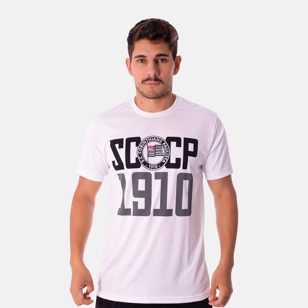 Camiseta Corinthians Retrô SCCP 1910 - Sportime