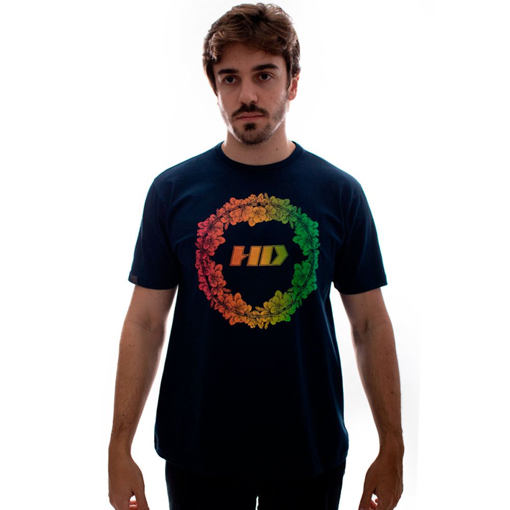 Camiseta HD Garden Marinho - SPORTIME