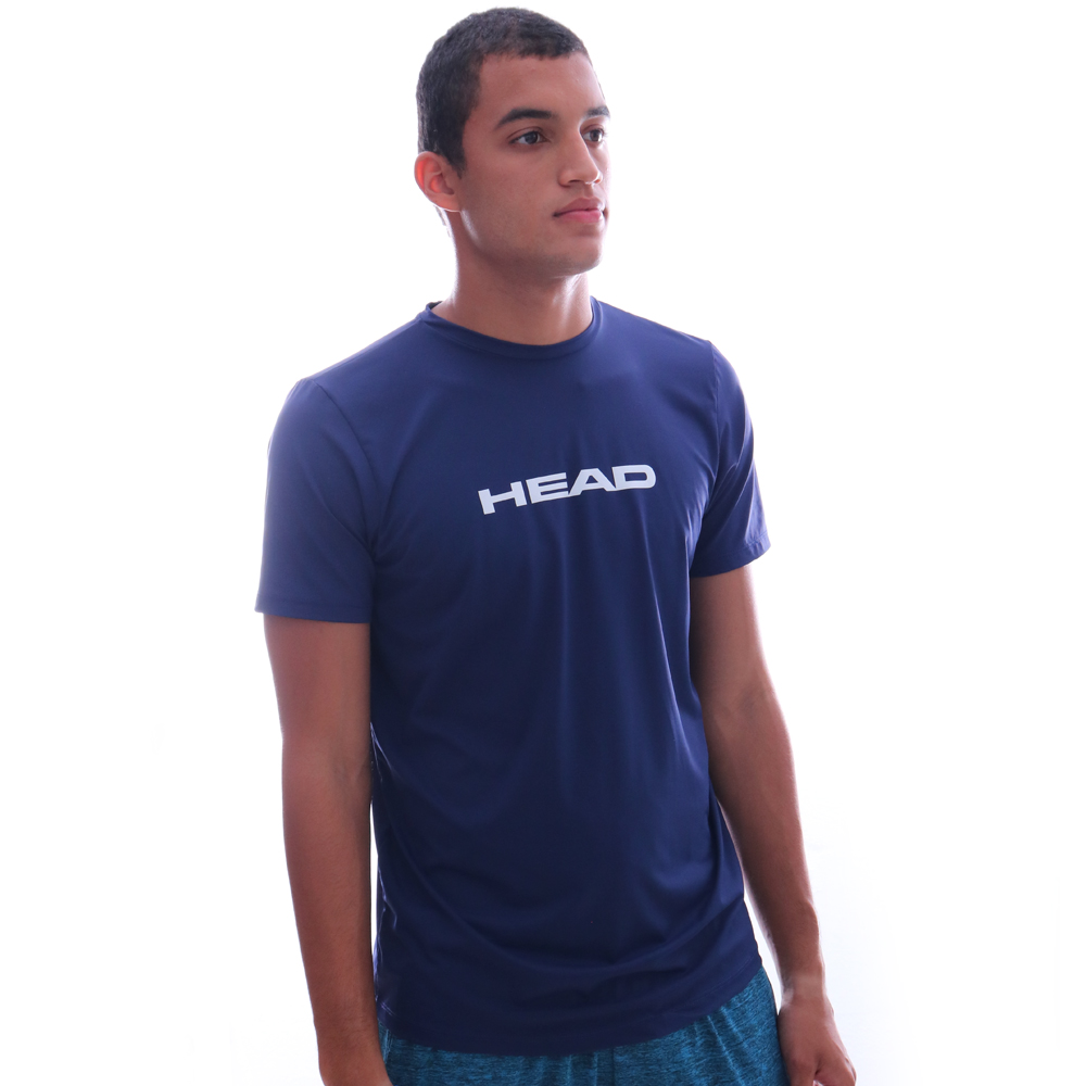 Camiseta Head Basic Azul Marinho