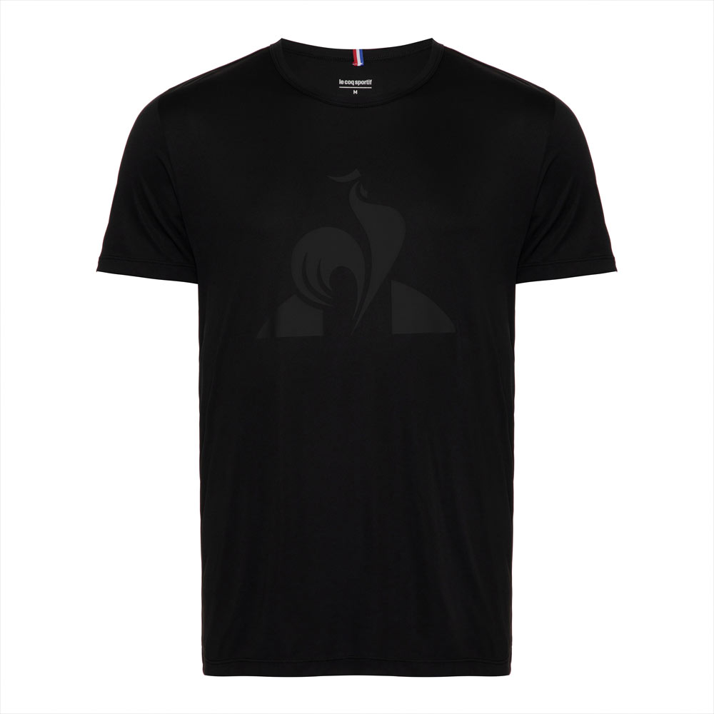 Camiseta Le Coq Sportif Tee Ts Logo Dry Preto - Sportime