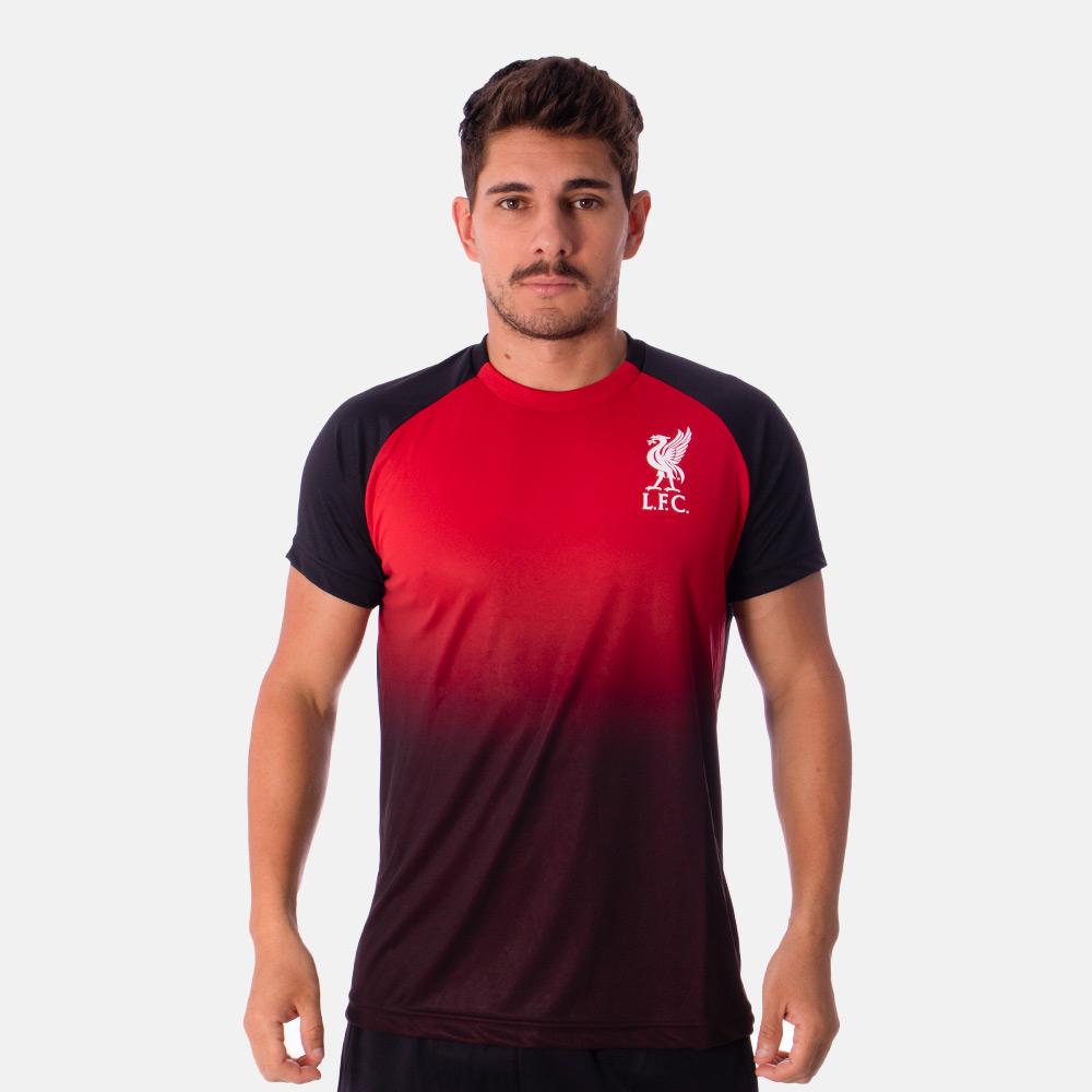 Camiseta Liverpool Degrade Preta  - Sportime