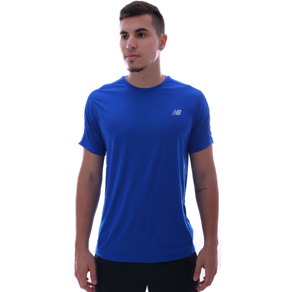 Camiseta New Balance Accelerate SS Azul