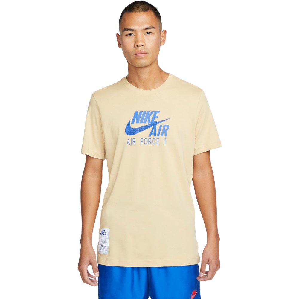 Camiseta Nike Air Force 1 Bege - Sportime
