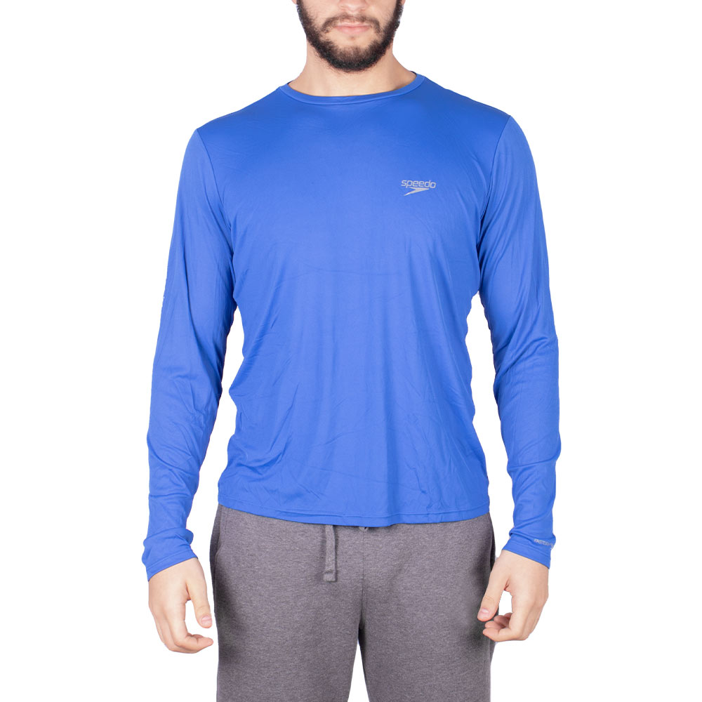 Camiseta Speedo UV Protection M/L Azul