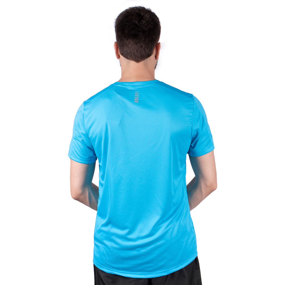 Camiseta Under Armour Speed Stride SS Brz Azul  - Sportime