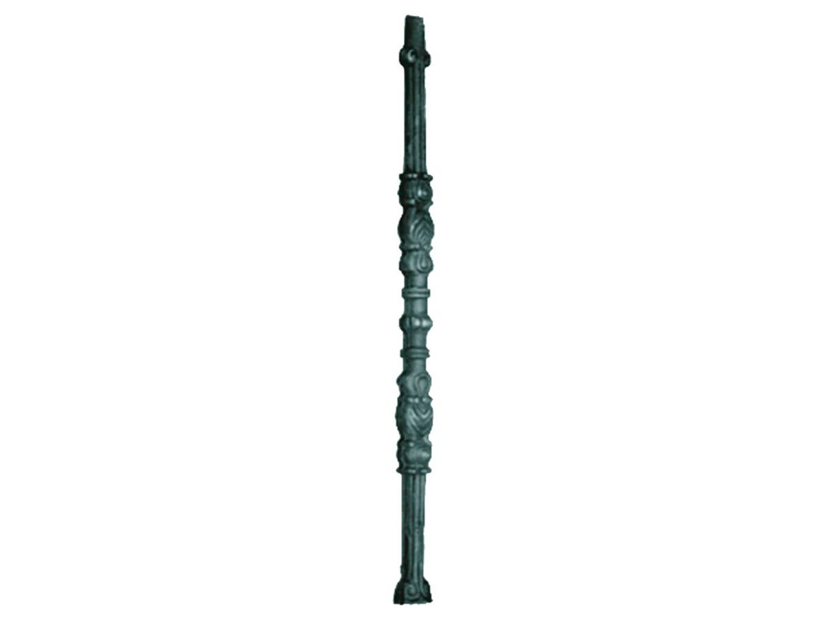 Coluna Ferro Fundido N05 para Grade Sacada Varanda 80x06cm  - Panela de Ferro Fundido