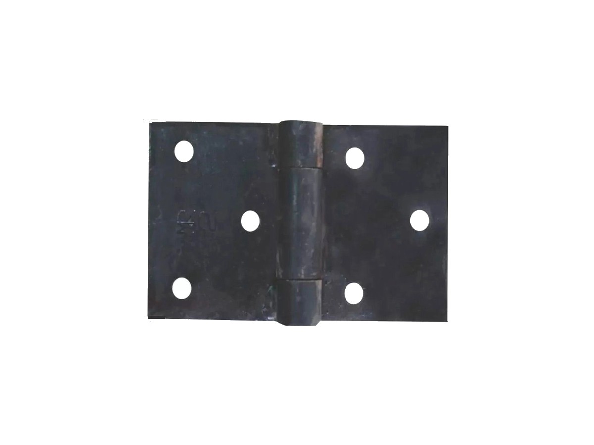 Dobradiça Aço Quadrada (par) 175x110mm N 02  - Panela de Ferro Fundido