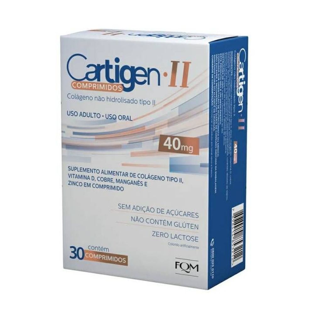Cartigen II com 30 comprimidos