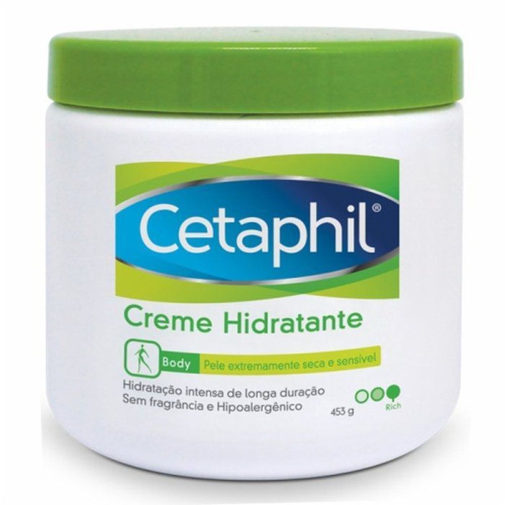 Cetaphil Creme Hidratante 453 Gramas - Pele Seca E Sensivel