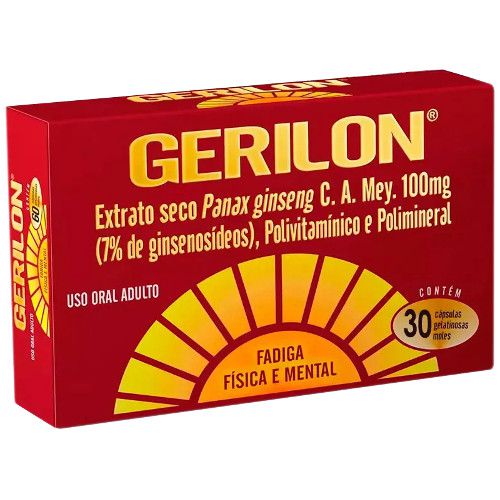 Gerilon caixa com 30 comprimidos