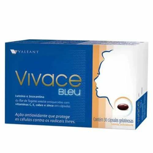 Vivace Bleu Antioxidante 30Cps Gelatinosas