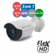 Câmera Tecvoz Bullet Flex HD CCB-128P Alta Definição (1.0MP | 720p | 2.8mm | Plast)