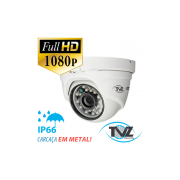 Câmera TVZ Dome Flex HD 4DM2 Full HD (2.0MP | 1080p | 2.8mm | Metal)