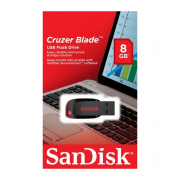 Pendrive Cruzer Blade 8GB Sandisk.