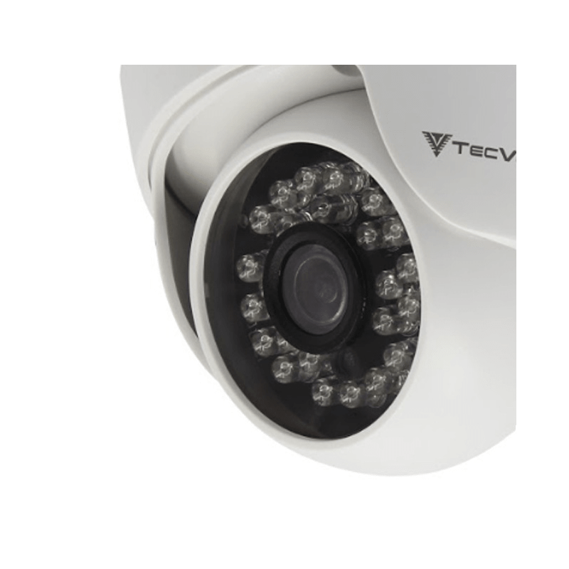 Câmera TVZ Dome Flex HD 5DMP Alta Definição (1.0MP | 720p | 2.8mm | Plast).