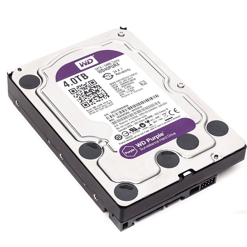 HD Sata Western Digital (WD) Purple 4TB - Sugerido pela Intelbras.
