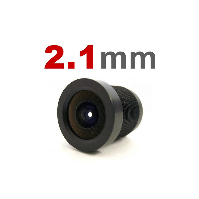 Lente 2,1mm para Câmeras Infra e Mini Câmeras