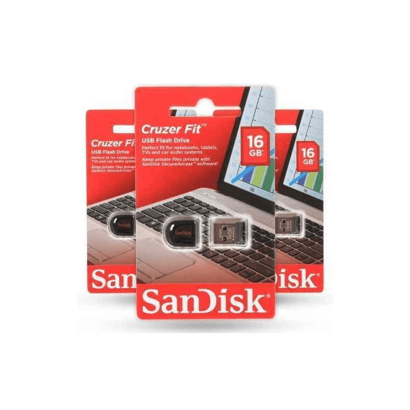 Pendrive Cruzer Blade 16GB Sandisk.