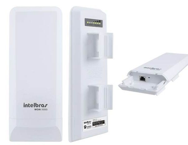 Roteador Intelbras Wireless Wom 5000I 12dbi CPE 5GHZ.