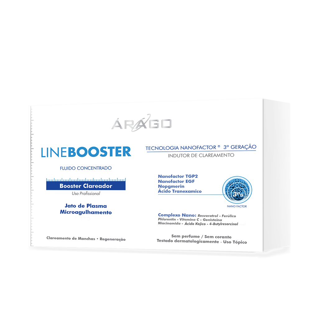 Linebooster Booster Clareador 4x4 ml