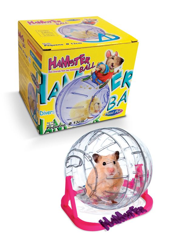 Brinquedo Globo de Hamster Plastpet