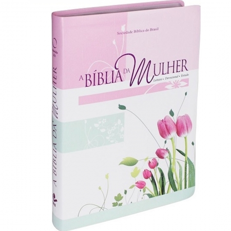 A Bíblia da Mulher Grande RA - Flores Tulipa